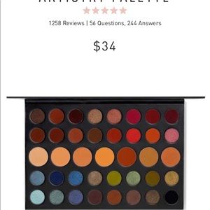 Morphe 39A palette (Dare to Create.).